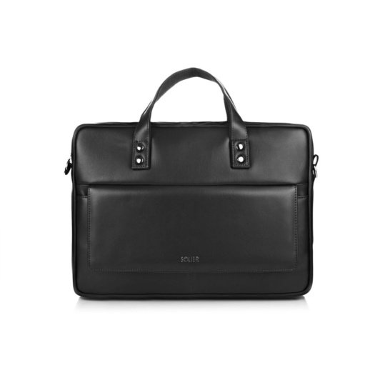 MEN'S SHOULDER BAG SOLIER S32 WESTPORT BLACK MAT