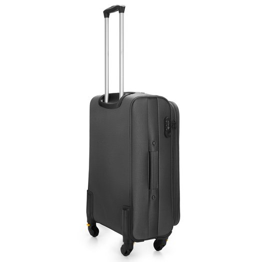 Medium soft luggage M Solier STL1316 black-red