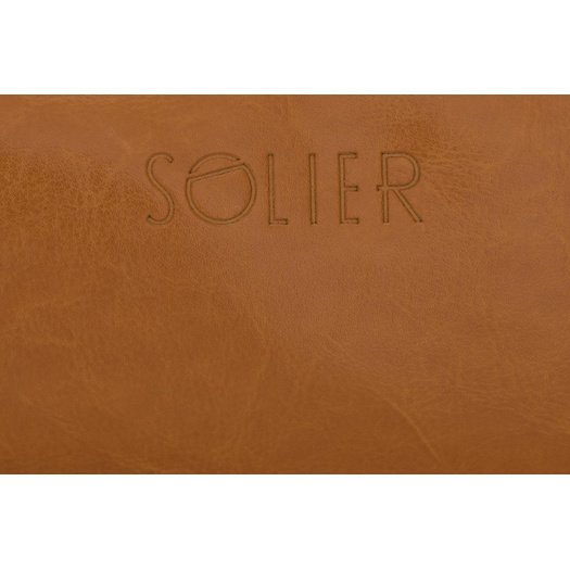 Elegant leather men's beauty bag SOLIER SZETLAND