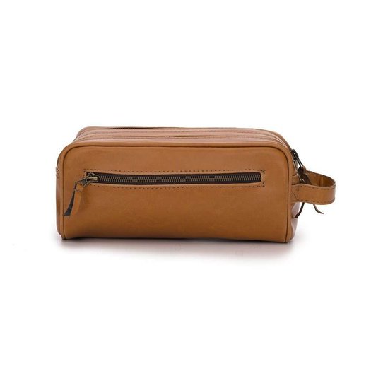 Elegant leather men's beauty bag SOLIER SZETLAND