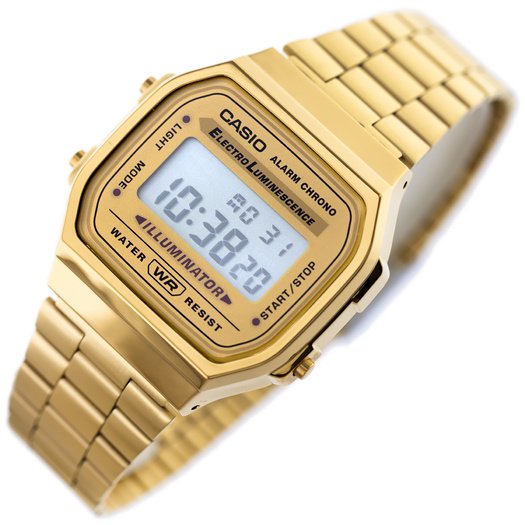 Laikrodis vyrams CASIO A168WG-9W (zd088b) - KLASYKA