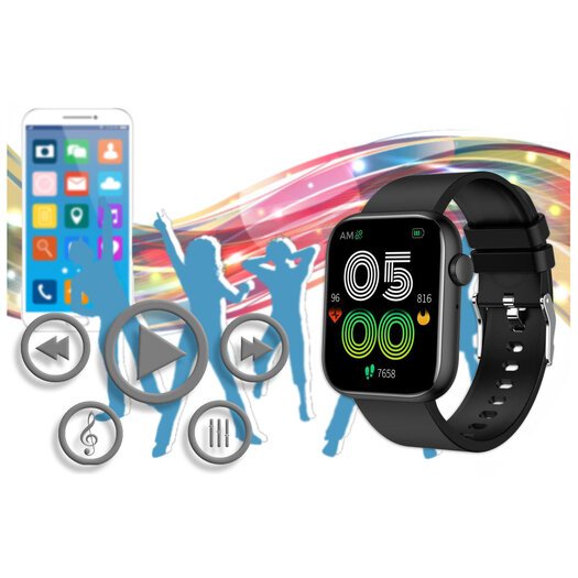 Išmanusis laikrodis unisex GRAVITY GT3-3 - BLUETOOTH,  (sg022c)