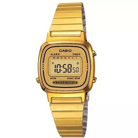 Laikrodis moterims CASIO LA-670WG-9 (zd597d) + BOX