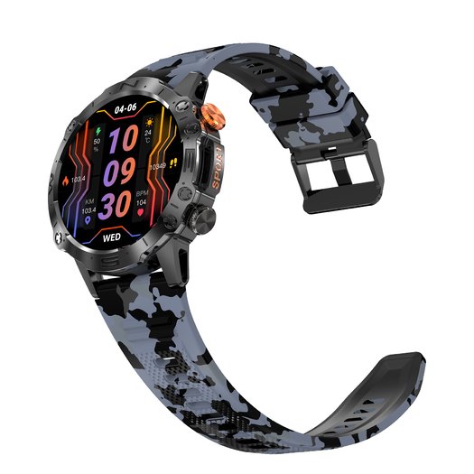 SMARTWATCH MĘSKI GRAVITY GT20-5 - AMOLED, DODATKOWY PASEK (sg024e)