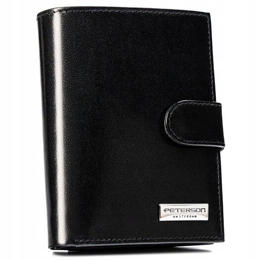 Leather wallet RFID PETERSON PTN 317Z-PR 2-1-1