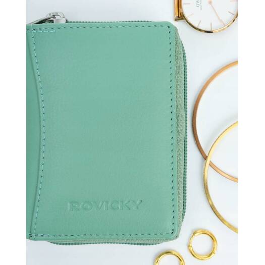 Leather wallet ROVICKY R-23-17-LFN