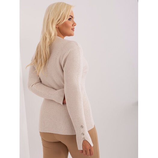 Sweter-PM-SW-PM-3770.30-jasny beżowy