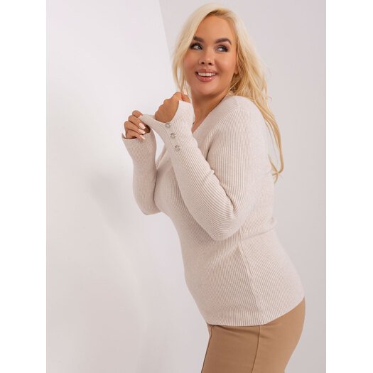 Sweter-PM-SW-PM-3770.30-jasny beżowy