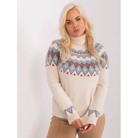 Sweter-PM-SW-PM839.26X-jasny beżowy