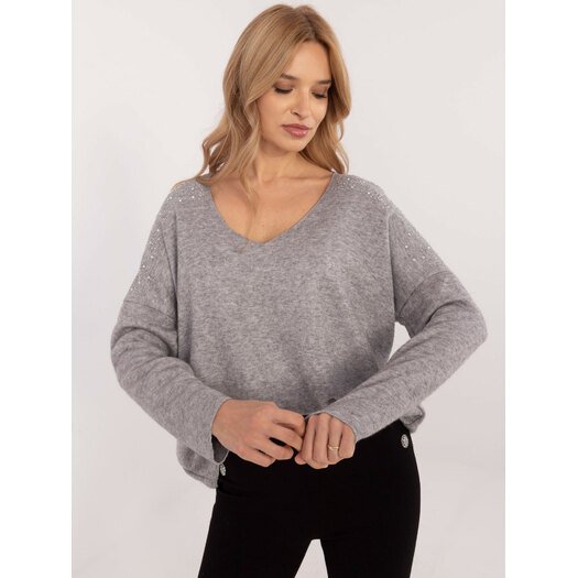 Sweter-DHJ-SW-17690.21-szary