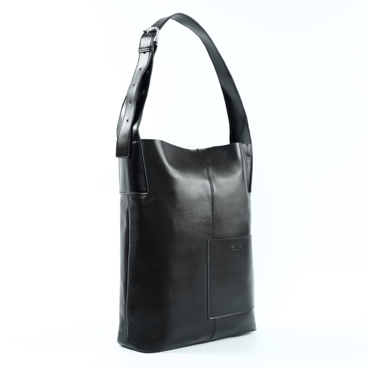 Czarna torba shopper damska FL29 ELVORIA BLACK