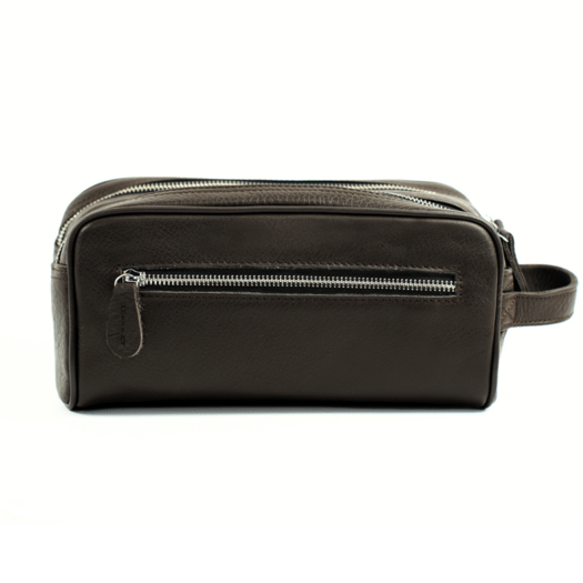 Elegant leather men's beauty bag SOLIER SZETLAND