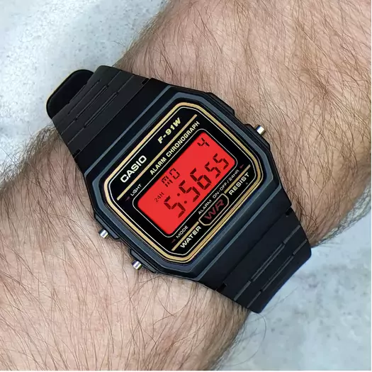 Laikrodis vyrams CASIO F-91WG-9QEFF (zd102g)