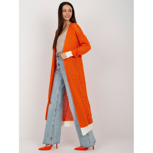 Cardigan-BA-SW-8039.39P-oranžinė