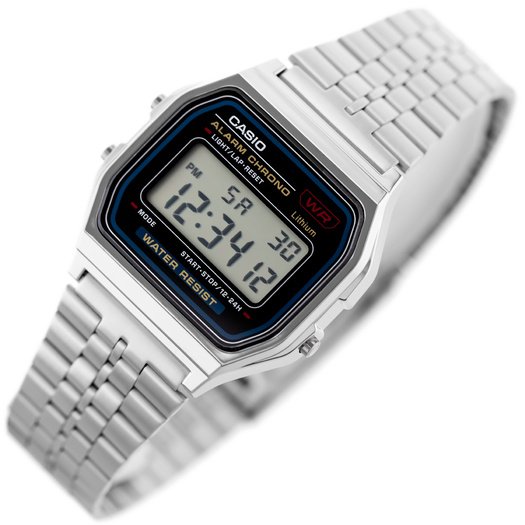 ZEGAREK MĘSKI CASIO A159W-N1DF - KLASYKA (zd168a)