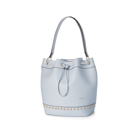 Women's shopper bag Felice FB40 light blue