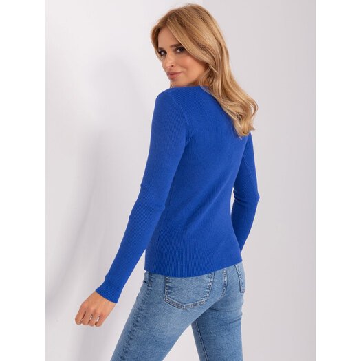 Sweter-PM-SW-Y-0078.87-ciemny niebieski