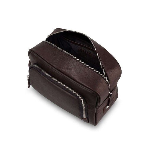 Elegant leather men's beauty bag SOLIER SZETLAND