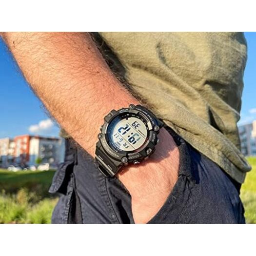 Laikrodis vyrams CASIO SPORT ILLUMINATOR AE-1500WHX-3A + dėžutė