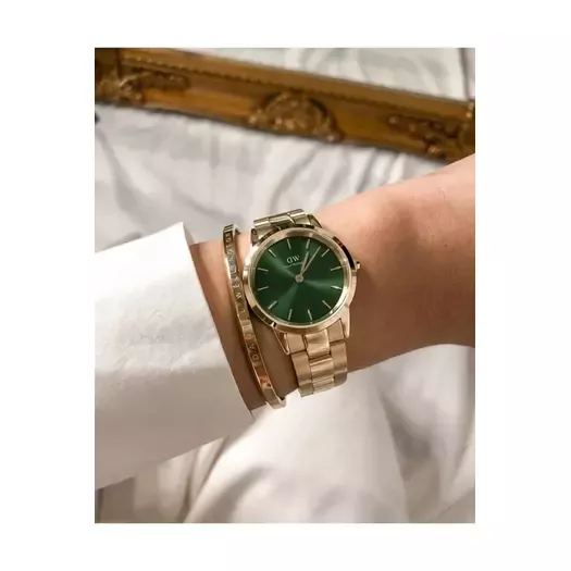 ZEGAREK DAMSKI DANIEL WELLINGTON DW00100419 Iconic Emerald 36 + BOX