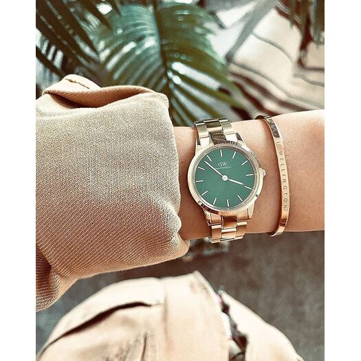 ZEGAREK DAMSKI DANIEL WELLINGTON DW00100419 Iconic Emerald 36 + BOX