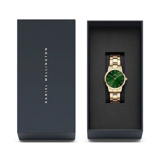 ZEGAREK DAMSKI DANIEL WELLINGTON DW00100419 Iconic Emerald 36 + BOX