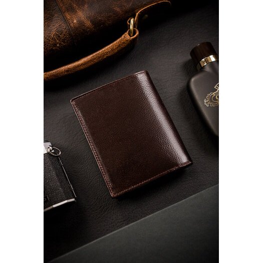 Leather wallet RFID ROVICKY N4-RPVT-BL