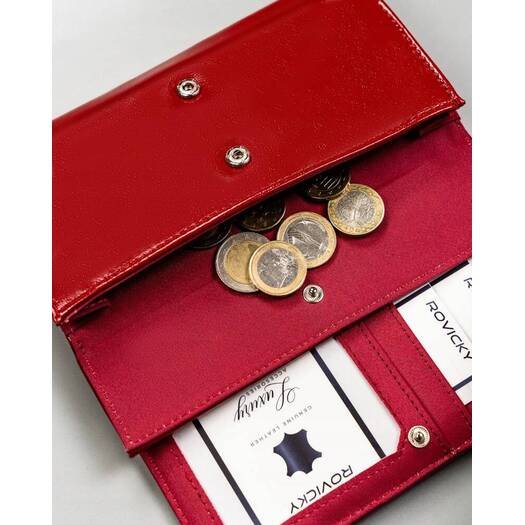 Leatherette wallet 4U CAVALDI N012-APU-BL