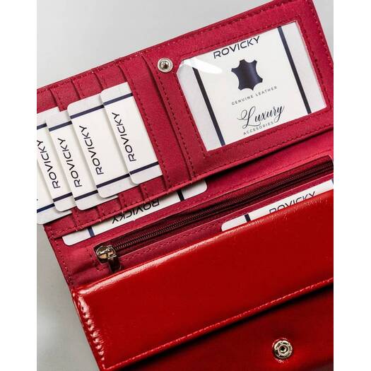 Leatherette wallet 4U CAVALDI N012-APU-BL