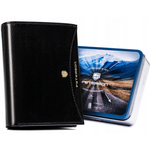 Leather wallet RFID PETERSON PTN 339.01