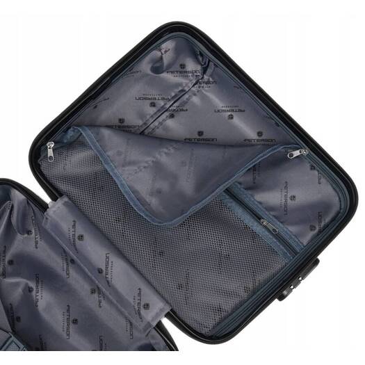 Cabin suitcase PETERSON PTN 5806-W-XS