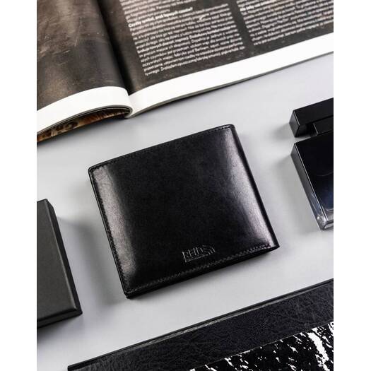 Leather wallet RFID PETERSON PTN 22304-VT-E