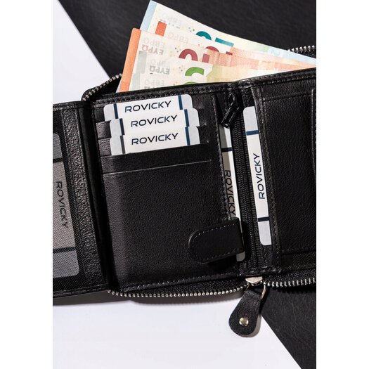 Leather wallet RFID ALWAYS WILD N4Z-GV