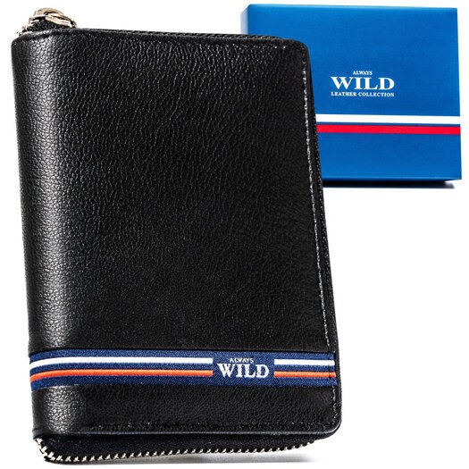 Leather wallet RFID ALWAYS WILD N4Z-GV