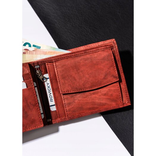 Leather wallet ALWAYS WILD AW-N7-MAL