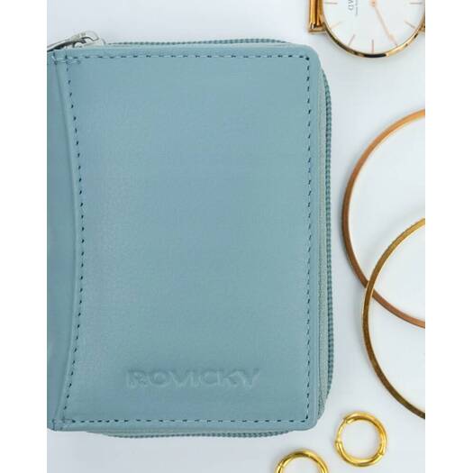 Leather wallet ROVICKY R-23-17-LFN