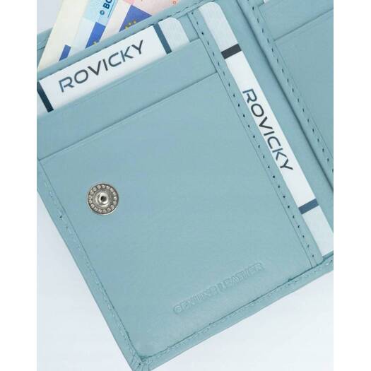 Leather wallet ROVICKY R-23-17-LFN