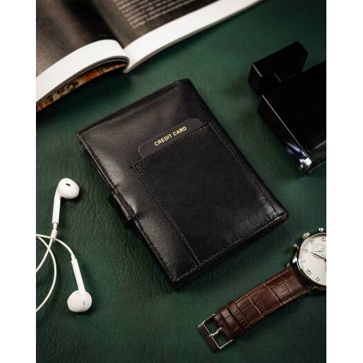 Leather wallet RFID ROVICKY N4L-GOAN