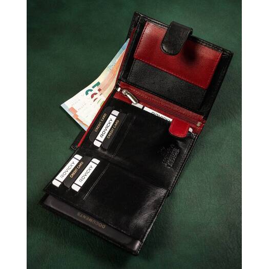 Leather wallet RFID ROVICKY N4L-GOAN