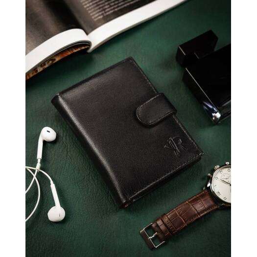 Leather wallet RFID ROVICKY N4L-GOAN