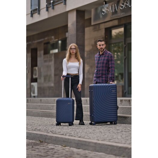 SMALL SUITCASE | STL945 ABS DARK GREY