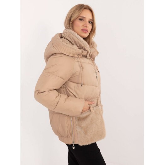 Striukė moterims-MBM-KR-2637.31P-camelowy