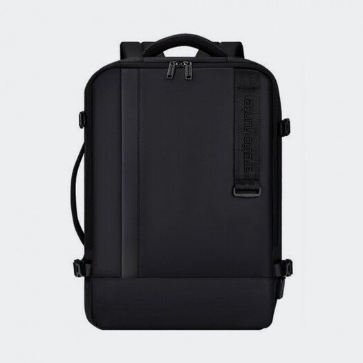 Arctic Hunter B00443 Smart Business Travel BackPack With Three Compartments And USB Charging Port - Black