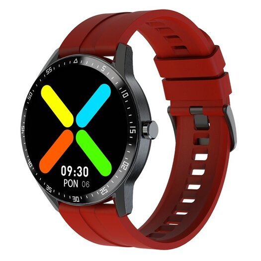 Išmanusis laikrodis  SMARTWATCH G. Rossi SW018-4 juodas/raudona (zg335d) 