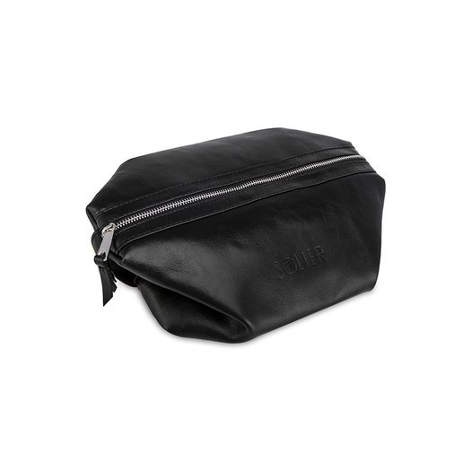 Elegant leather men's beauty bag SOLIER PERTH