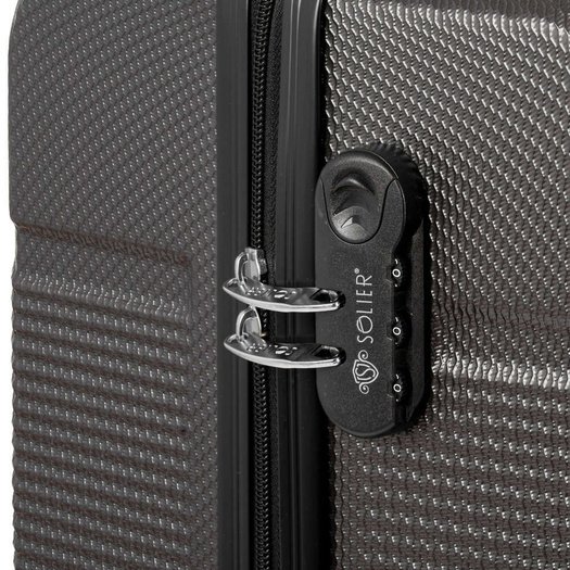 SMALL SUITCASE S | STL190 ABS BLACK