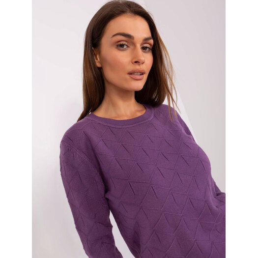 Sweter-AT-SW-232901.25X-fioletowy