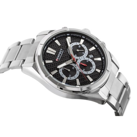 Laikrodis vyrams PERFECT M501CH-03 - CHRONOGRAF (zp381a) + dėžutė