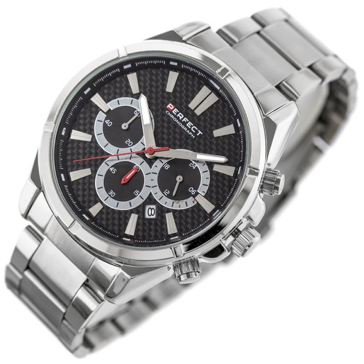 Laikrodis vyrams PERFECT M501CH-03 - CHRONOGRAF (zp381a) + dėžutė