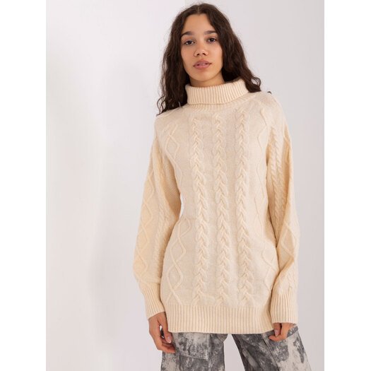 Sweter-AT-SW-2355-2.12P-ecru